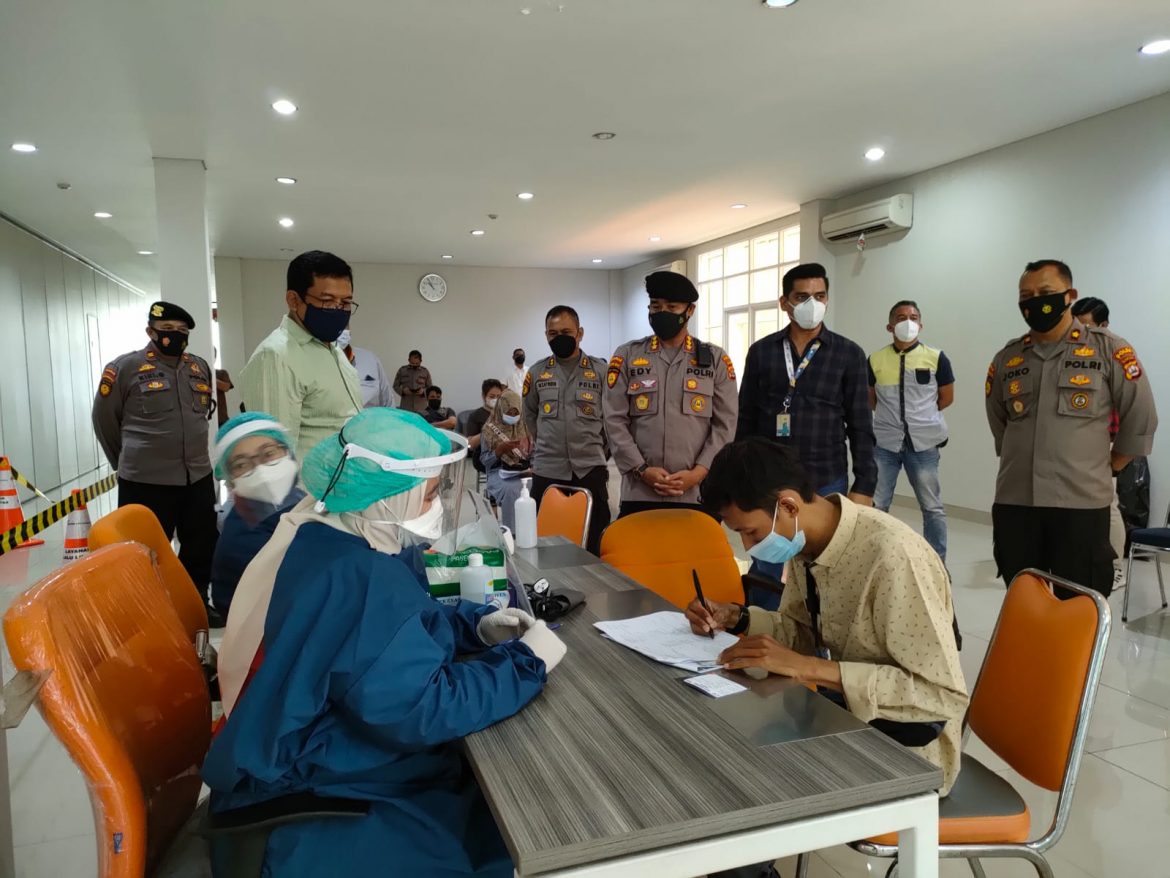 PT. MMS dan Astra Gelar Vaksinasi Massal Gotong Royang, Bagi Karyawan dan warga