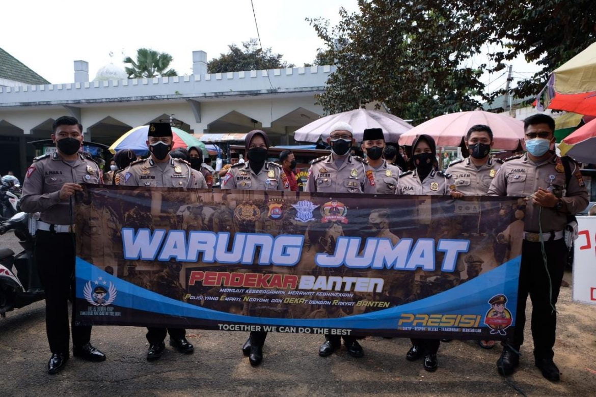 Laksanakan Program Kapolda, Polresta Tangerang Gelar Warung Jumat