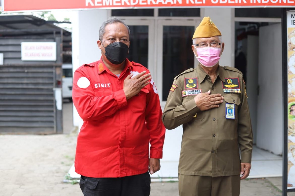 Ketua Veteran Cilegon Beri Ucapan Terimakasih Kepada Polres Cilegon Polda Banten