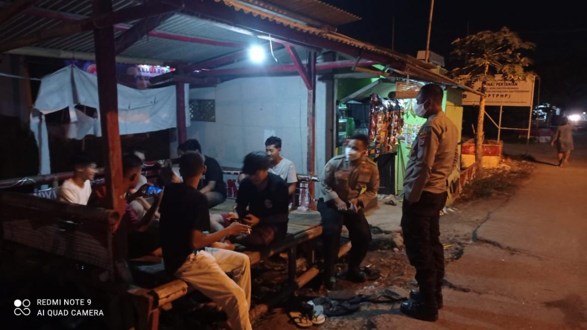 Kanit Bhimas Polsek Kasemen Polres Serang Kota, Ajak Pemuda Jaga Kamtibmas