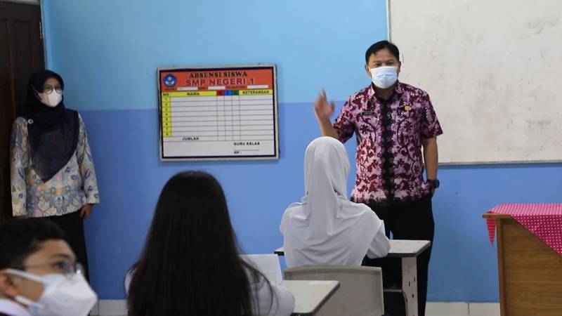 Dindik Kota Tangerang, 126 Sekolah Gelar PTM Pekan Depan