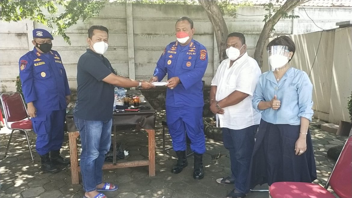 Ditpolairud Polda Banten Vaksinasi Covid-19 Ke-2 Untuk Masyarakat Pesisir Kota Cilegon