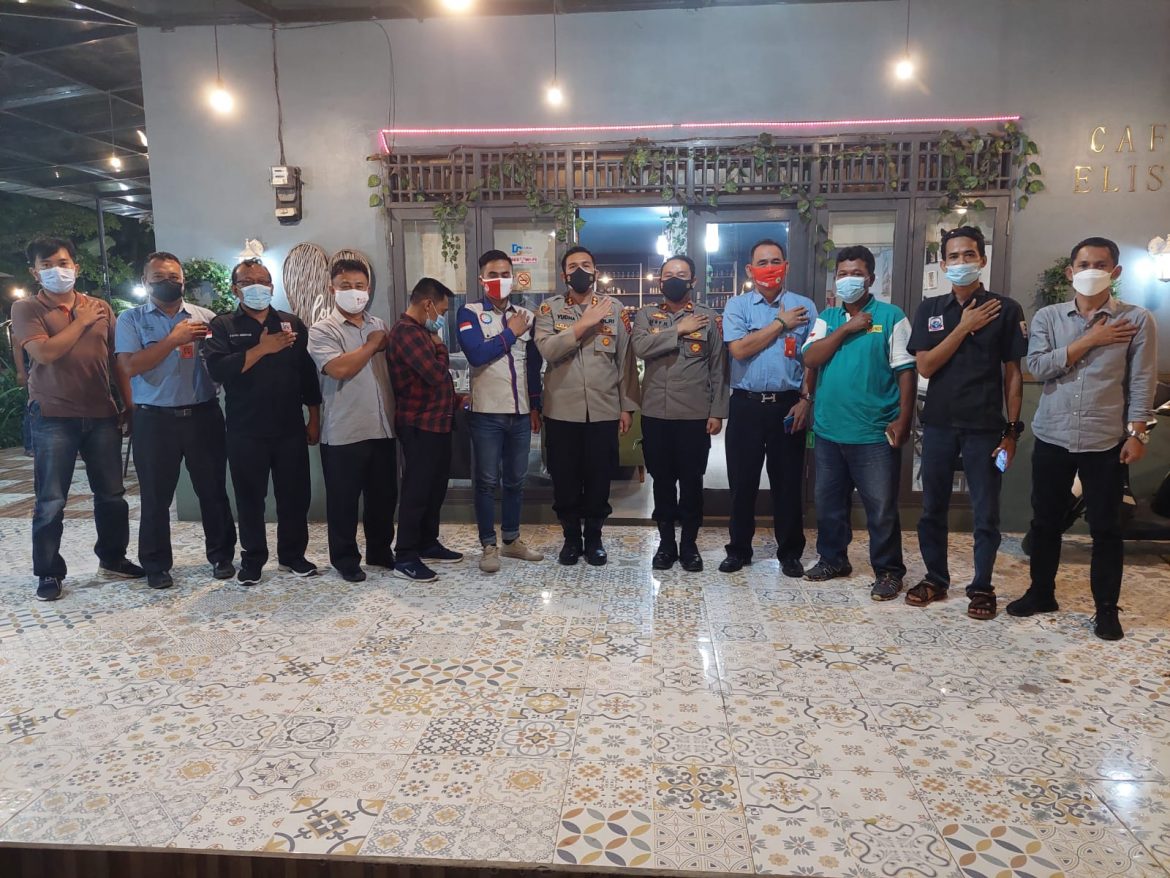Jalin Silahturahmi, Kapolres Serang Temui Sejumlah Aliansi Serikat Pekerja Kabupaten Serang