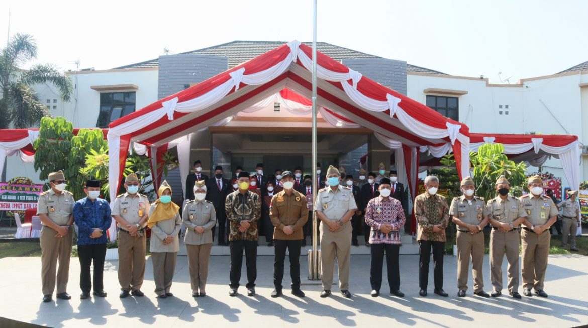 Upacara Peringatan Hantaru 2021, Kantor Wilayah BPN Provinsi Banten Selenggarakan Upacara Terbatas