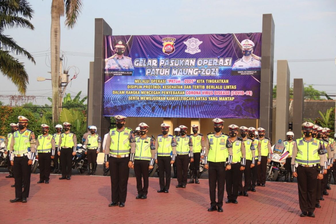 Polda Banten Gelar Operasi Patuh Maung 2021 Mulai Hari Ini