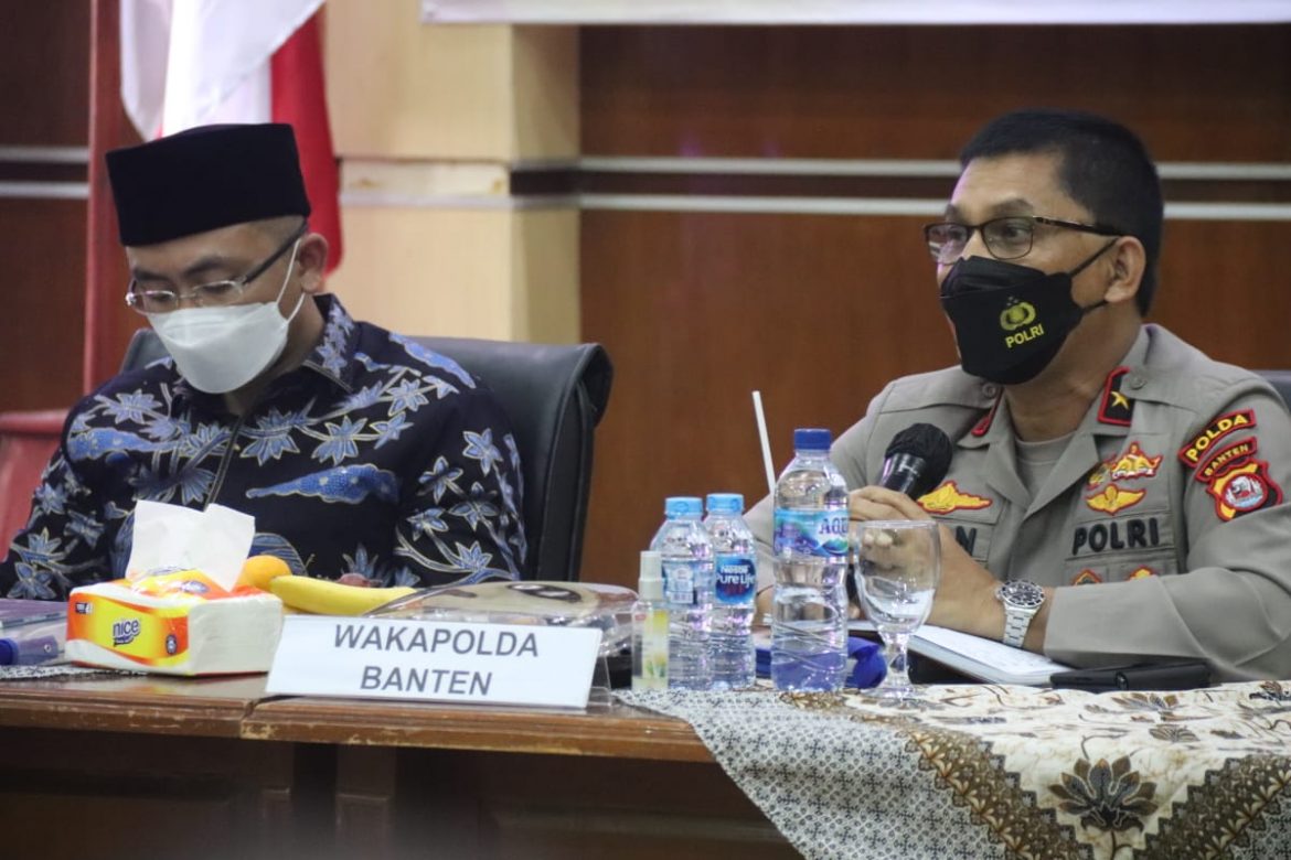 Rapat Koordinasi FKUB, Wakapolda Banten Ingatkan Pentingnya Kerukunan Umat Beragama