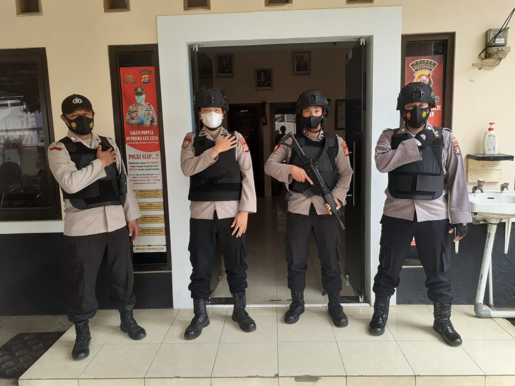 Jaga Keamanan, Polsek Padarincang Polres Serang Kota Lakukan Sispam Mako