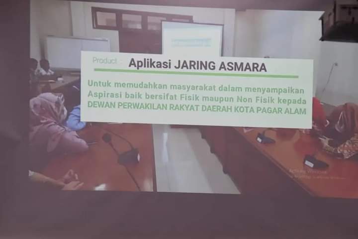 DPRD Kota Pagar Alam Dan Sekretariat Launching Website Resmi Dan Aplikasi Jaring Asmara