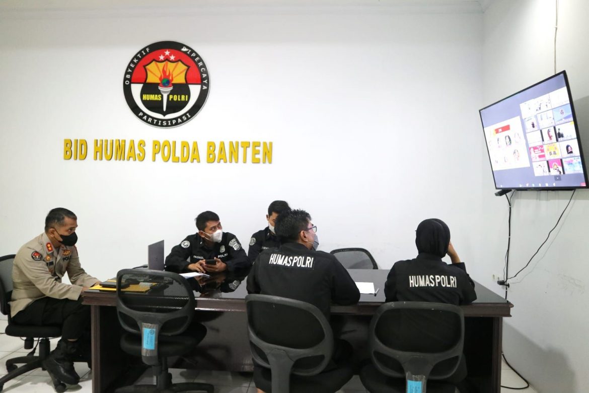 Kabid Humas Polda Banten Ikuti Meeting Lomba Orasi Unjuk Rasa
