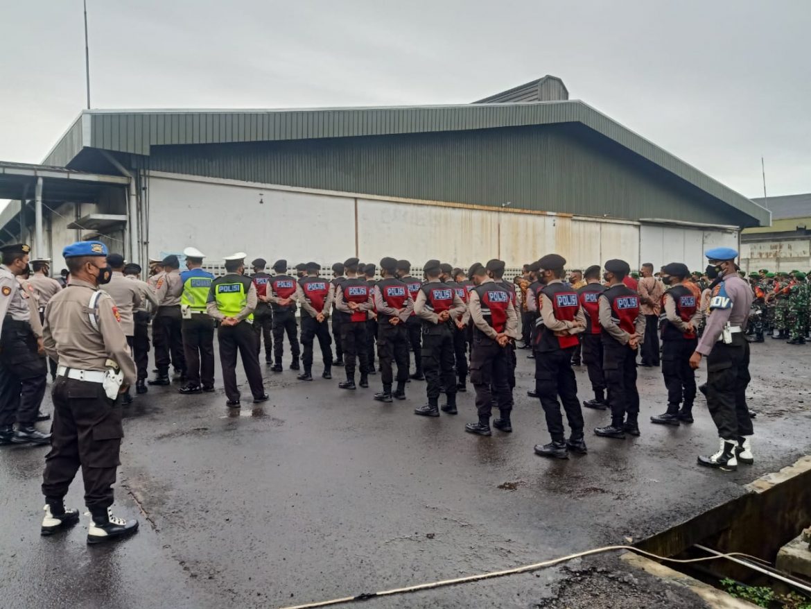 Propam Polda Banten Mengecek Kesiapan Personel Pengamanan Kunjungan Wakil Presiden RI