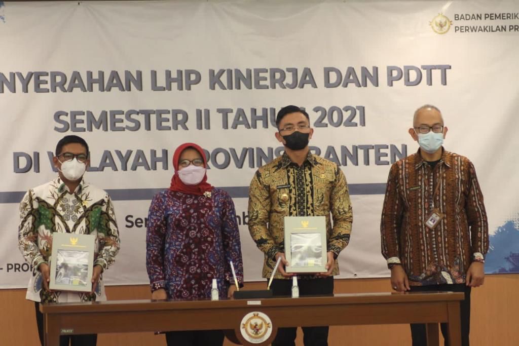 Terima LHP BPK 2021, Wagub Banten Beberkan Rencana Aksi Pemprov Tindaklanjuti Rekomendasi