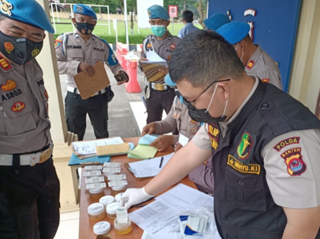 Tutup Tahun 2021, Tidak Ada Personel Polda Banten Yang Terlibat Pidana Narkoba