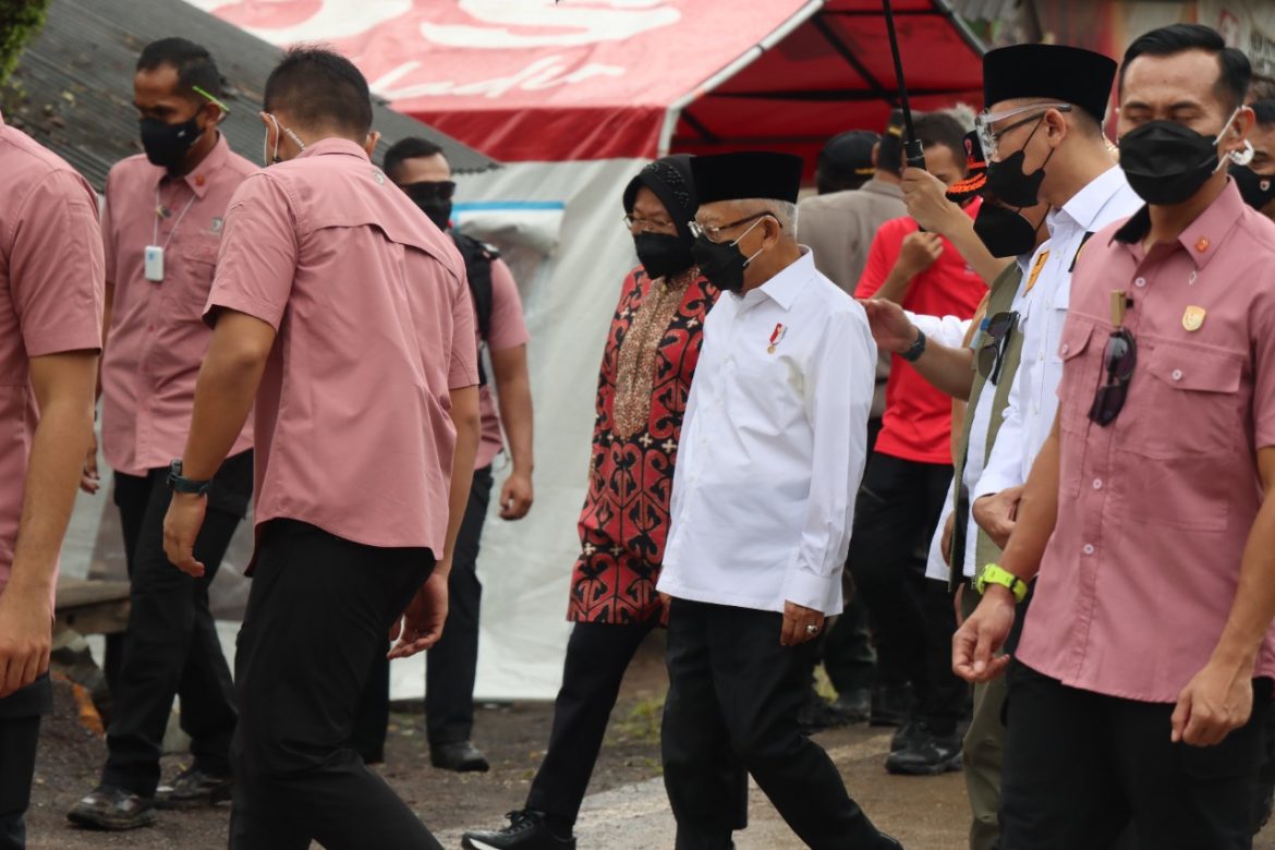 Wakapolda Banten Dampingi Wakil Presiden Kunjungan Kerja di Pandeglang