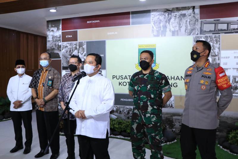 Hadapi Gelombang Ketiga Covid-19  Kota Tangerang Siagakan Seluruh Jajaran OPD, Serta TNI , POLRI Rumah Sakit Dan Puskesmas