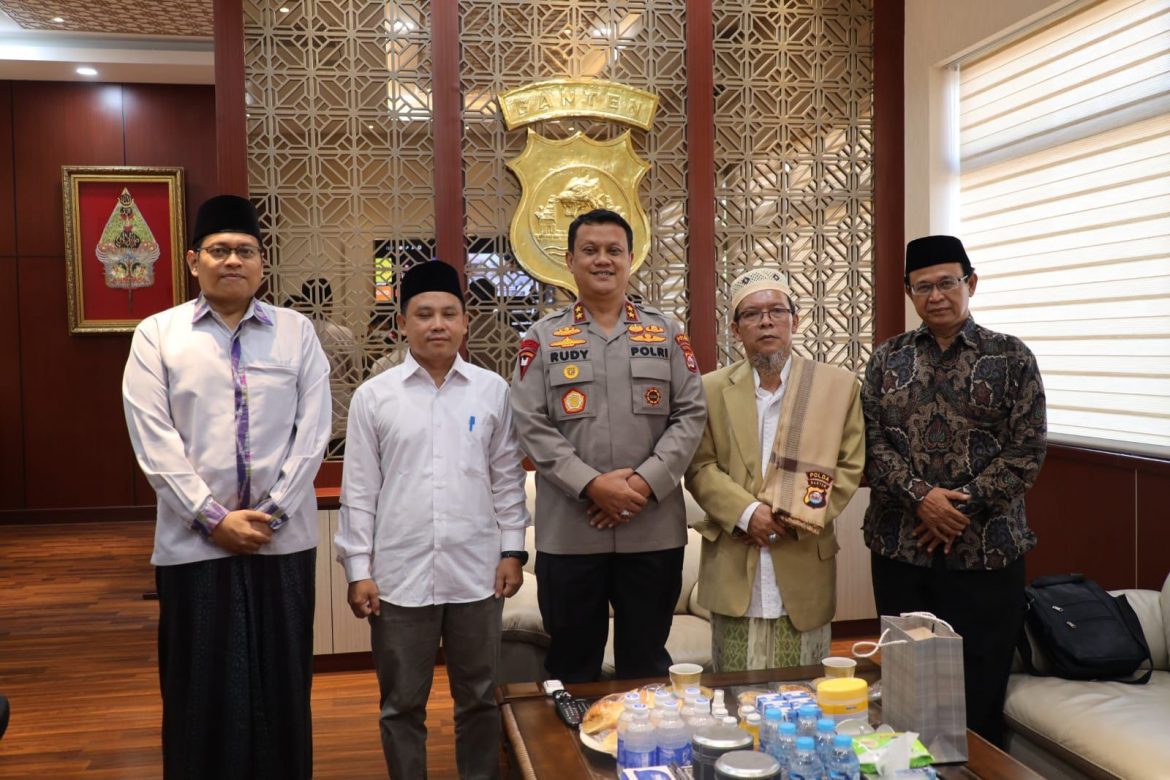 Kapolda Banten Menerima Kunjungan Silaturahmi Ketua MUI Provinsi Banten