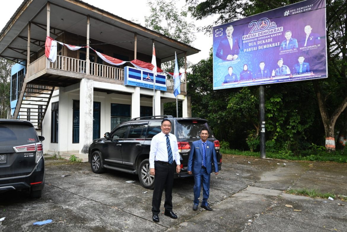 Ketua DPD Partai Demokrat Sumsel Kunjungi DPC Muara Enim