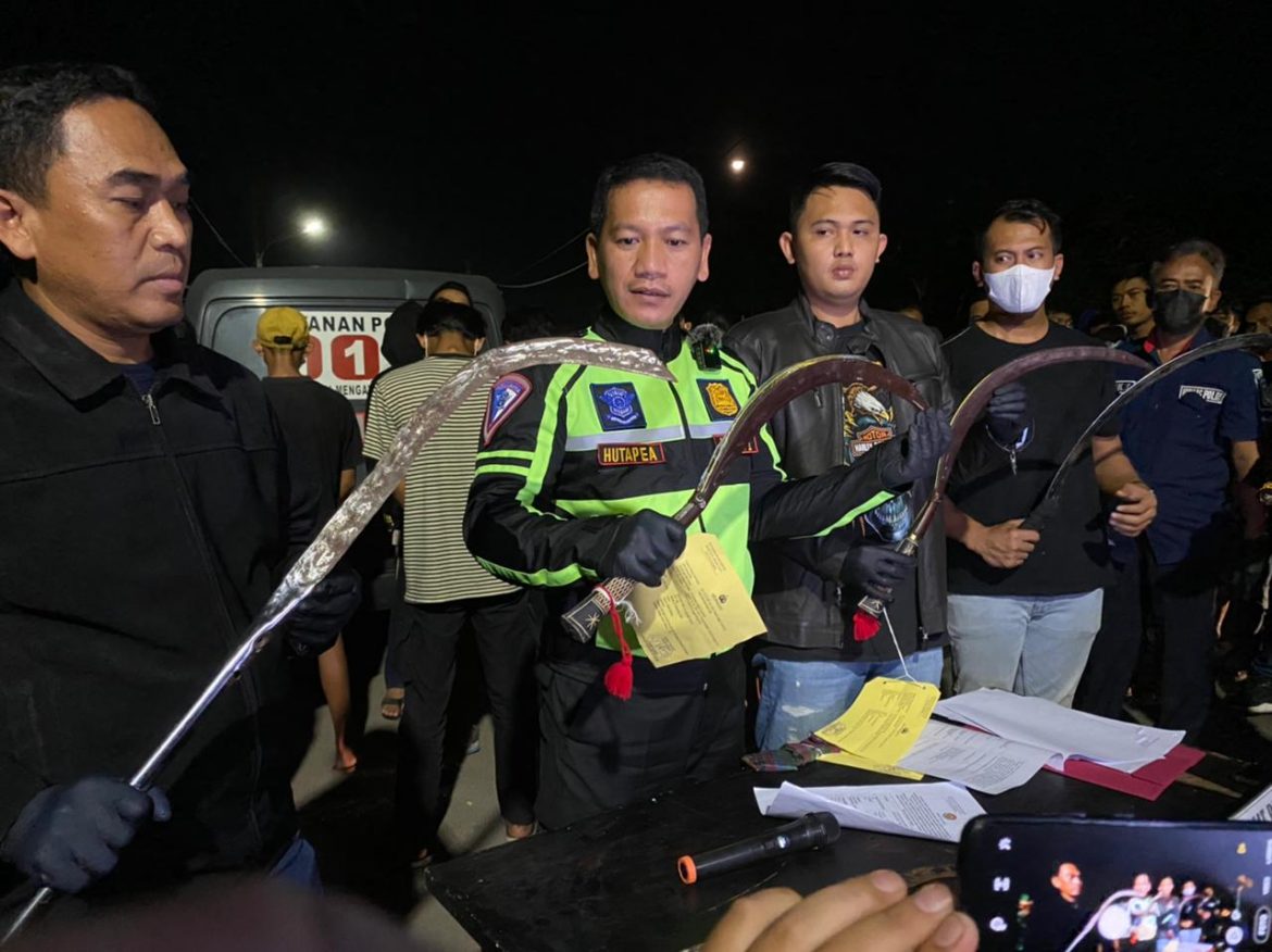 Polres Serang Kota Ungkap Kasus Pelaku Tawuran Akibatkan Korban Luka Berat