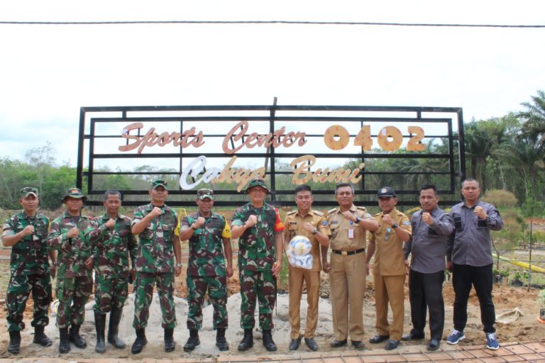 Tim Wasev Mabes TNI AD Tinjau TMMD Ke 115, Di Desa Cahya Bumi Kecamatan Lempuing OKI.