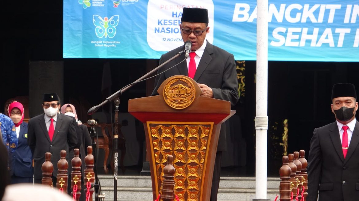 Wakil Bupati Sadewo Pimpin Upacara Peringatan HKN ke-58