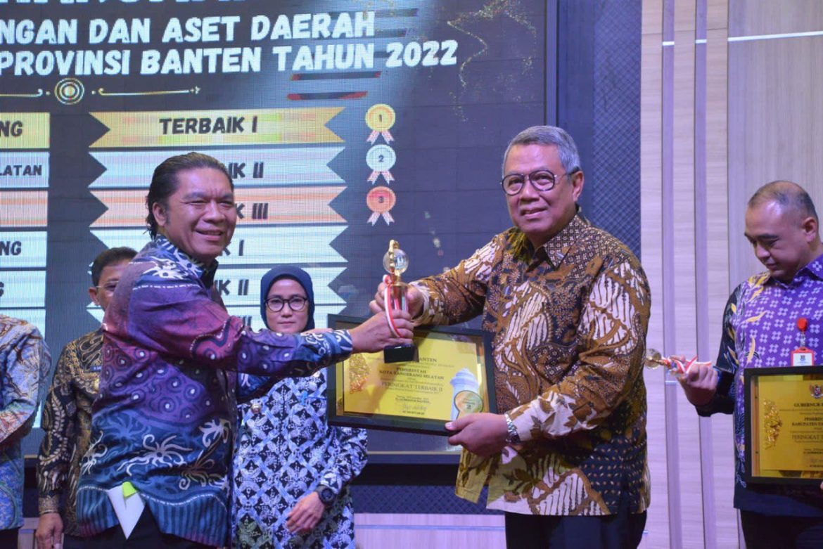 Diapresiasi Pj Gubernur Banten, Pemkot Tangsel Raih Penghargaan Terbaik ke-II dalam Pengelolaan Keuangan dan Aset Daerah