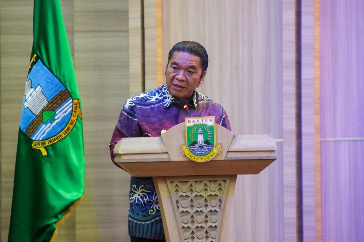 Pj Gubernur Al Muktabar: Cadangan Beras Pemprov Banten Capai Sekitar 2.400 Ton
