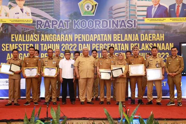 Gubernur Sultra Ali Mazi Beri Arahan Rakor Evaluasi dan Percepatan APBD TA 2023