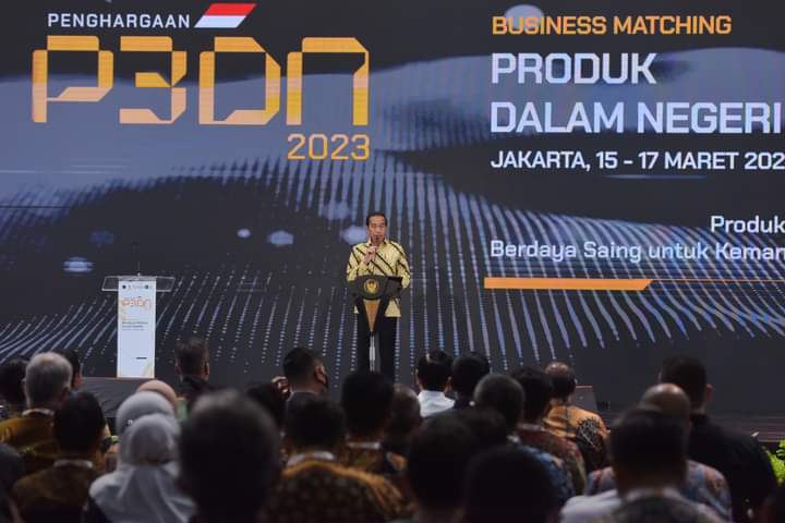 Presiden RI Joko Widodo, Ingatkan Jajaran Pemerintah Disiplin Belanja Produk Dalam Negeri