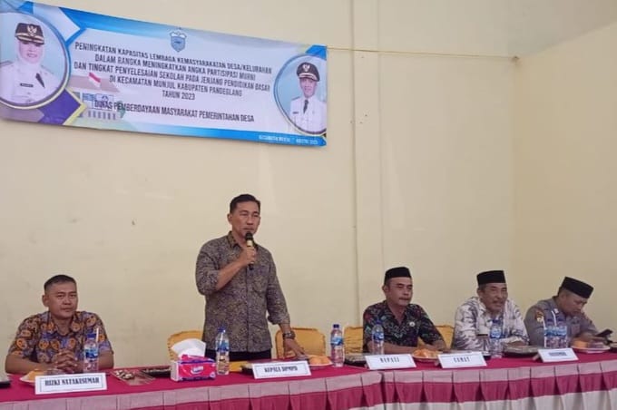 DPMPD Kabupaten Pandeglang Gelar Lanjutan Peningkatan Kapasitas Lembaga Kemasyarakatan Desa dan Kelurahan