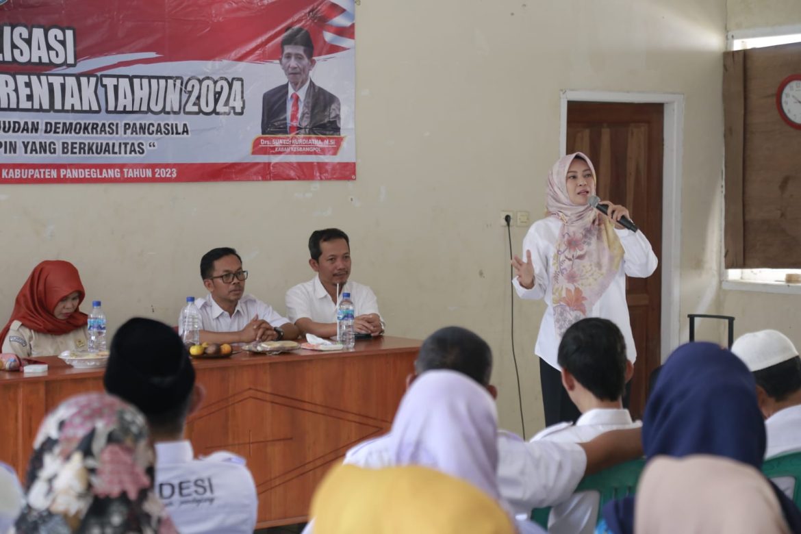 Bupati Pandeglang Irna Narulita Ingatkan Warga Agar Tetap Bersatu Jelang Pemilu 2024