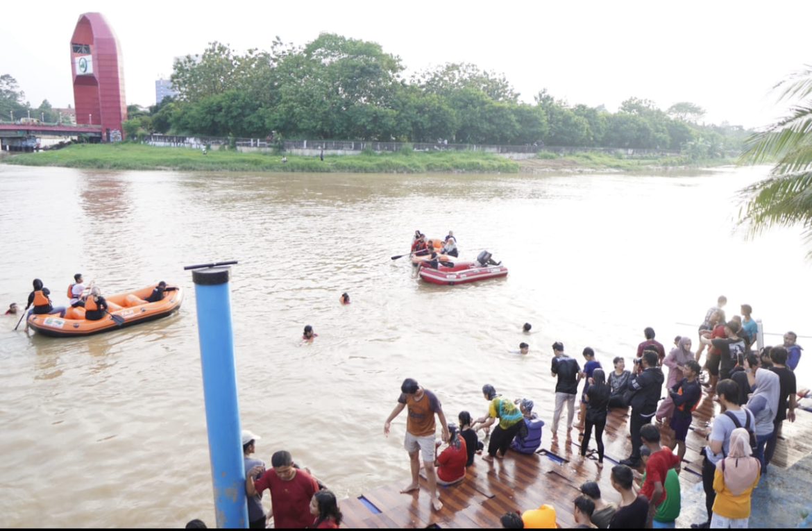 Tradisi Keramas Massal di Sungai Cisadane Merupakan WBTB Kota Tangerang
