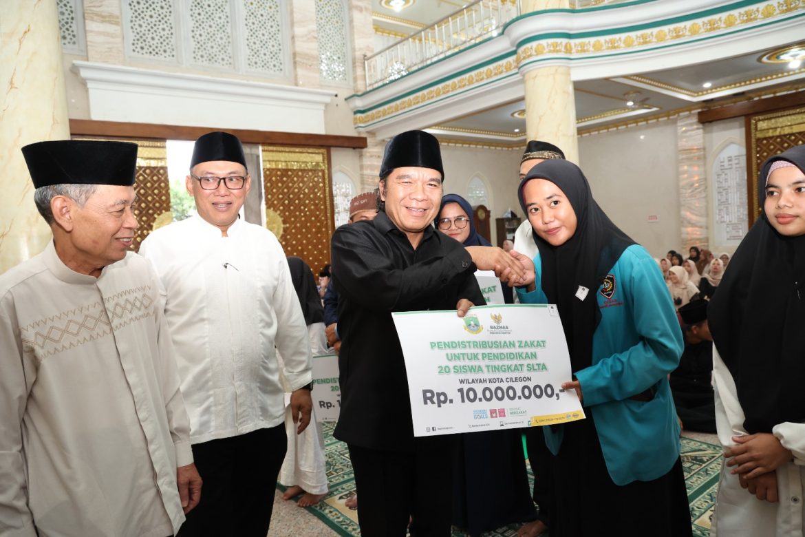 Safari Ramadan di Kota Cilegon, Pj Gubernur Banten Al Muktabar : Terus Tingkatkan Layanan Dasar