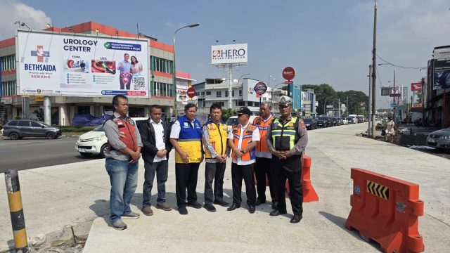 Betonisasi Simpang PCI, Pemkot Cilegon Siapkan Rekayasa Lalu Lintas untuk Urai Kepadatan