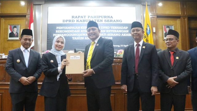 DPRD Rekomendasikan LKPJ 2025, Bupati Serang Jadikan Catatan Pedoman Perbaikan