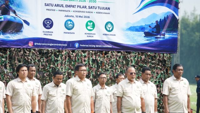 KONI Pusat Lantik dan Kukuhkan Pengurus PB FAJI Periode 2026-2030