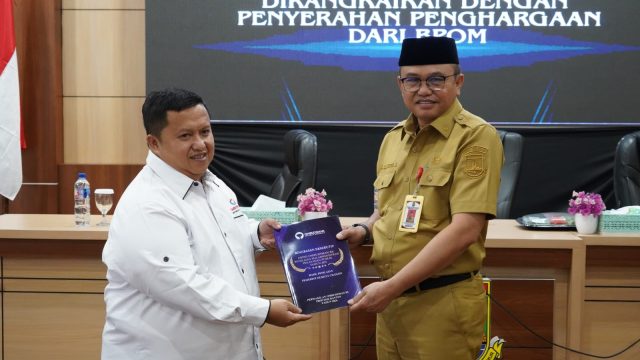Raih Nilai 85,12 Poin, Pemkot Cilegon Kantongi Predikat Kualitas Tinggi dari Ombudsman