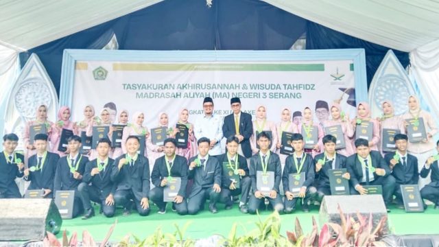 Akhirussanah MAN 3 Serang Meriah, Kemenag Tegaskan Madrasah Kini Jadi Pusat Keunggulan Generasi Berdaya Saing