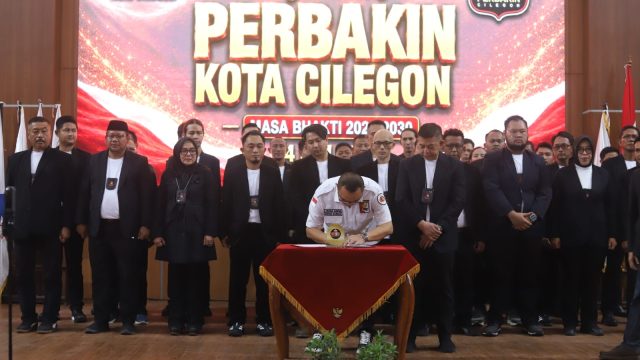 Pelantikan Pengurus PERBAKIN Kota Cilegon 2026-2030, DPRD Dorong Lahirnya Atlet Menembak Berprestasi