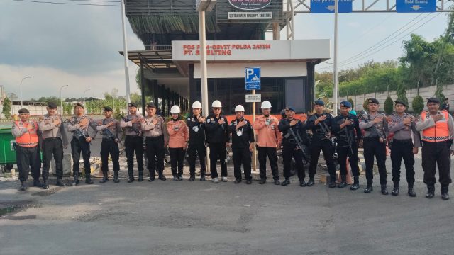 Perkuat Sistem Pengamanan Obvitnas, Baharkam Polri Gelar Wasdal II SMP di PT Smelting Gresik