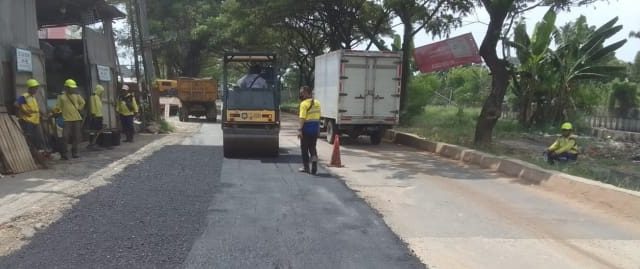 Pemkot Tangerang Tuntaskan Perbaikan Jalan Raya Perancis Akses Bandara