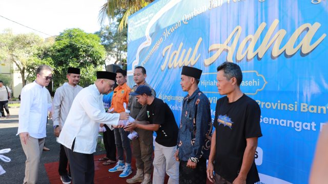 Tebar Kepedulian melalui Pemotongan dan Pembagian Hewan Kurban Idul Adha 1447 H