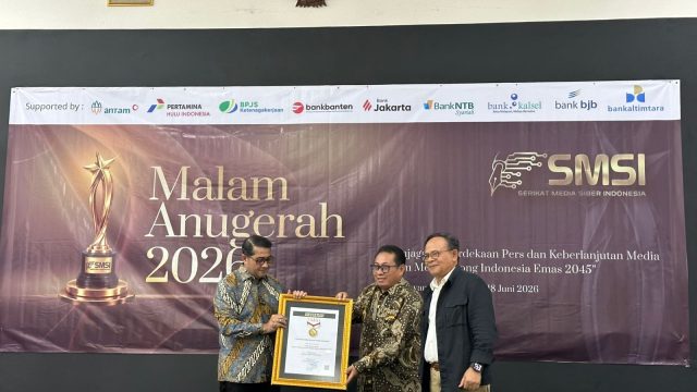 Firdaus Tegaskan Komitmen SMSI Mengawal Pers Merdeka Lewat Anugerah 2026