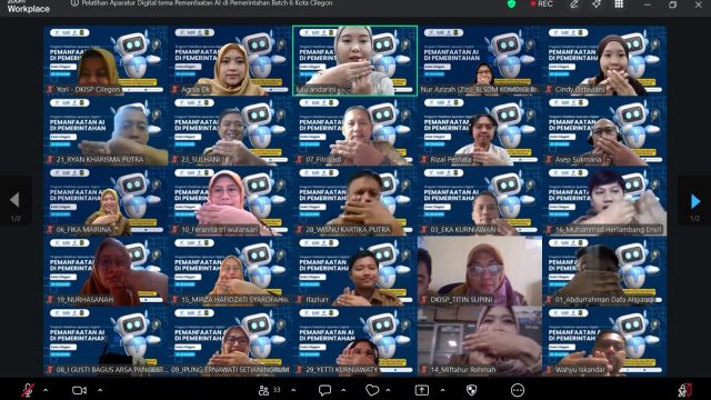 BLSDM Komdigi Bandung Gandeng Kominfo Cilegon, Tingkatkan Kompetensi ASN melalui Pelatihan Pemanfaatan AI di Pemerintahan Kota Cilegon