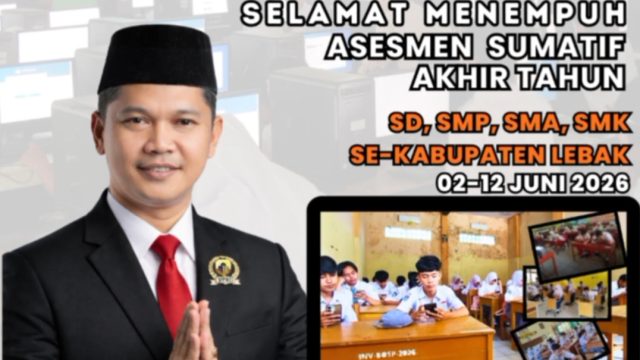 Erik Heriana Beri Semangat Peserta ASAT 2026, Dorong Siswa Lebak Raih Prestasi dan Wujudkan Masa Depan Gemilang