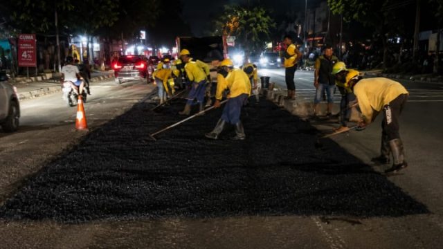 DPUPR Kota Tangerang Gencarkan Perbaikan Jalan Husein Sastranegara di Kecamatan Benda