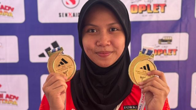 Polwan Baharkam Polri Borong Dua Medali Emas di Kejuaraan Karate Internasional 2026