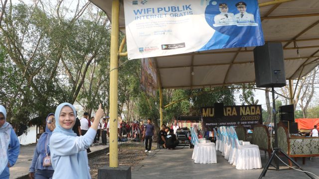 Salah Satu Program Prioritas Zakiyah-Najib, Masyarakat Nikmati Layanan Internet Gratis