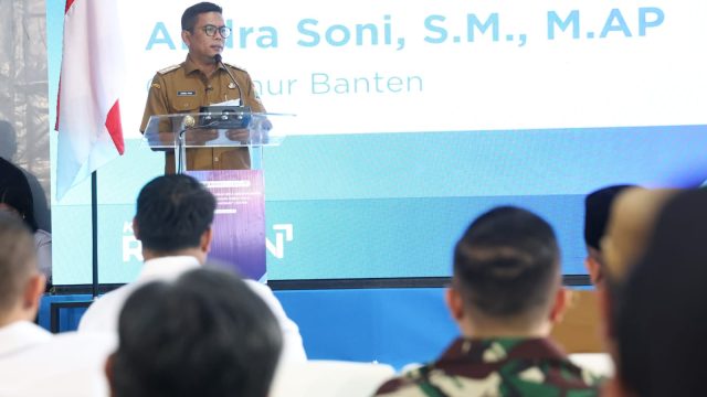 MoU dengan Industri, Andra Soni Minta Dunia Usaha Utamakan Tenaga Kerja Asal Banten