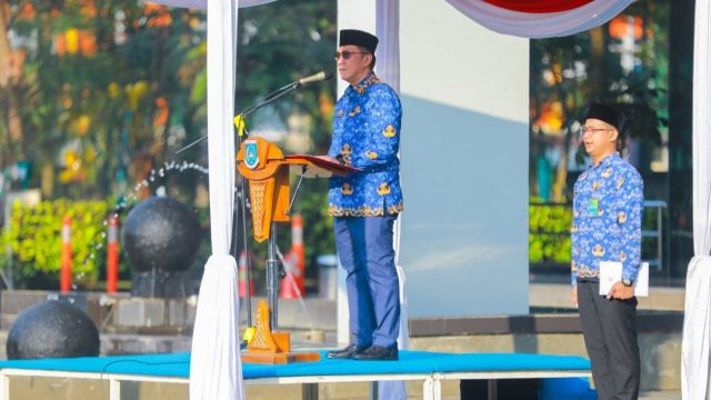 Pimpin Apel Hari Kesadaran Nasional, Sekda Bambang Ingatkan ASN Tangsel Jaga Integritas dan Profesionalisme