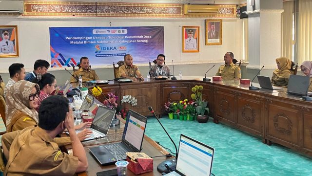 Diskominfo Kabupaten Serang Wujudkan Smart City Hingga Tingkat Desa