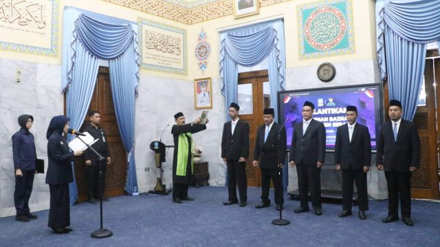 Lantik Pimpinan Baznas, Bupati Serang Minta Hadirkan Inovasi dan Tingkatkan Pengumpulan ZIS